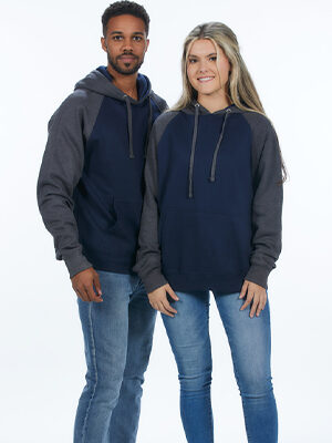 2-Tone Pullover Hoodie