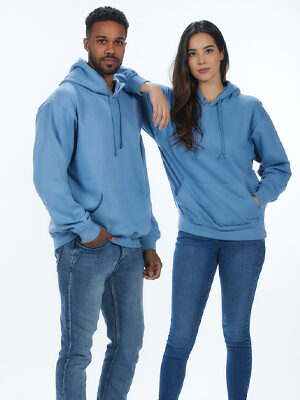 Solid Pullover Hoodie