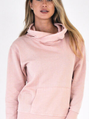 VINTAGE FLEECE CROSSOVER HOODIE