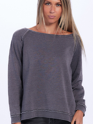 Vintage Fleece Scoopy Crew