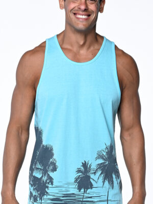 PALM SILHOUETTE TANK