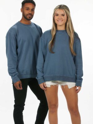 Garment Dyed Fleece Crew