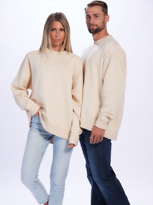 Snuggly Fleece Oversized Crew
