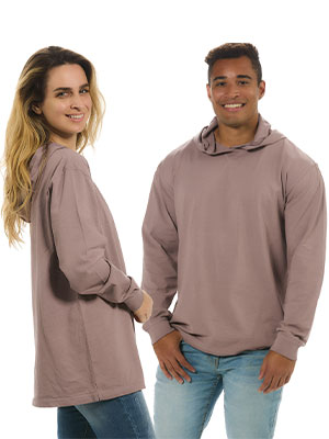 LONG SLEEVE HOODIE TEE