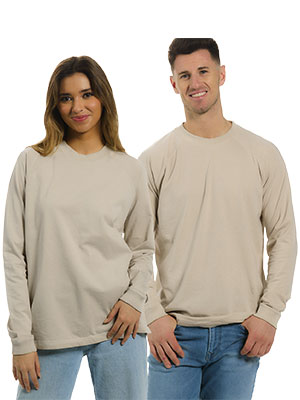 Long Sleeve Raglan Crew
