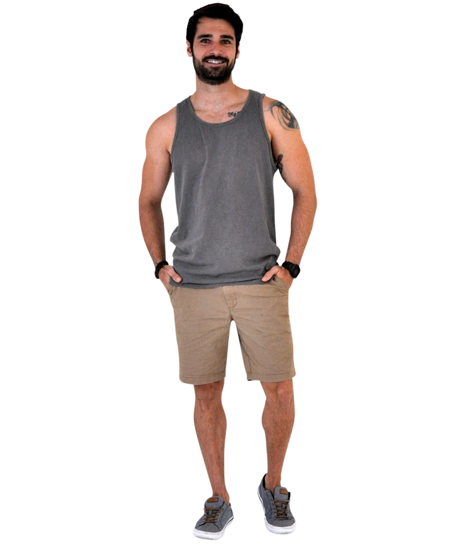 Black Jersey Tank Tops