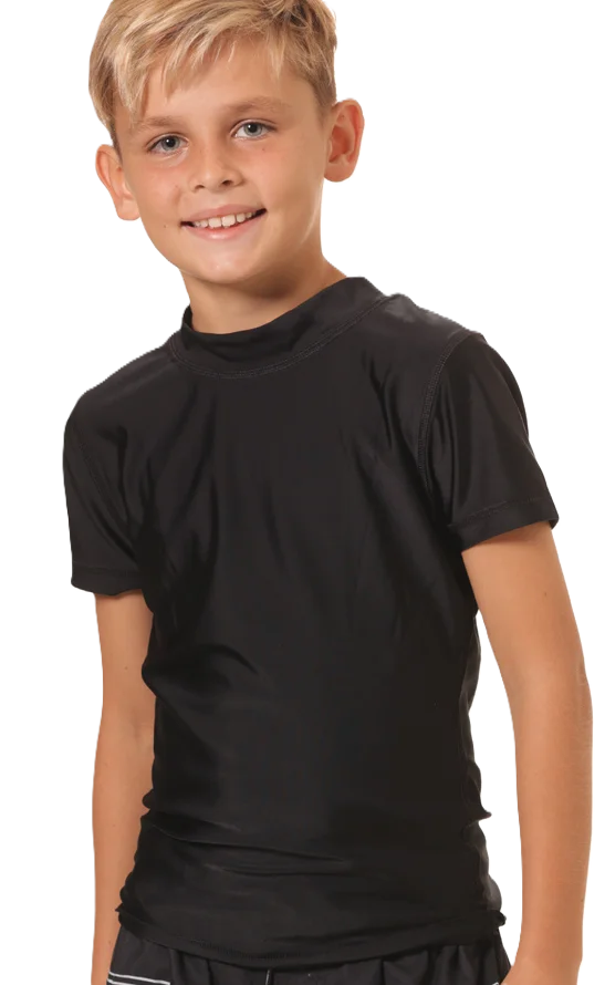rash guards for boys' swimwear